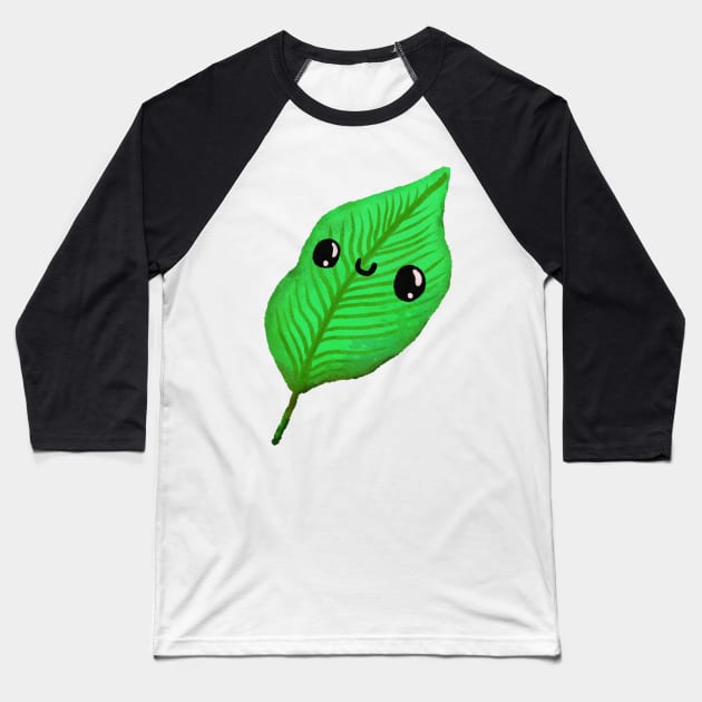 Lil Leaf Baseball T-Shirt by Surplusweird